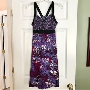 prAna Amaya Purple Strappy Tank Dress